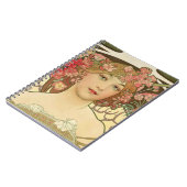 Notitieboek Champagne Alphonse Mucha (Linkerzijde)
