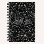 Notitieboek Charcoal Mandala (Voorkant)