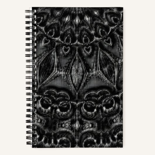 Notitieboek Charcoal Mandala (Voorkant)