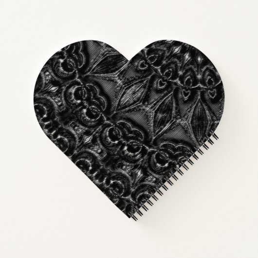 Notitieboek Charcoal Mandala (Achterkant)