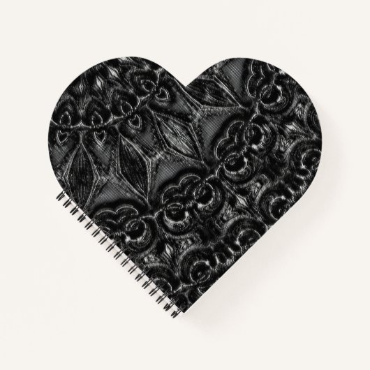 Notitieboek Charcoal Mandala (Voorkant)