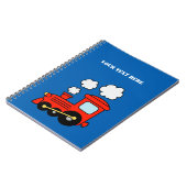 Notitieboek Choo choo-trein | kinder schoolspullen (Linkerzijde)