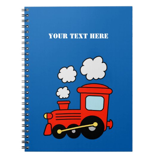 Notitieboek Choo choo-trein | kinder schoolspullen (Voorkant)