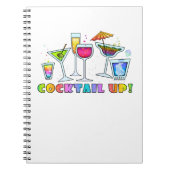 NOTITIEBOEK COCKTAIL UP GLASSES (Voorkant)