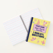 Notitieboek Cute Axolotl Patroon (Binnen)