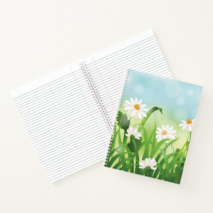 Notitieboek-Daisies Notitieboek