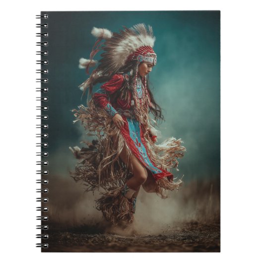 Notitieboek Danser Native American (Voorkant)