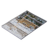 Notitieboek dat Coyote Wildlife steunt (Linkerzijde)