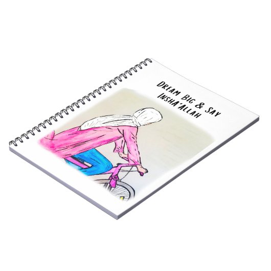 Notitieboek - Droom groot en zeg InshaAllah (Linkerzijde)