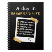 Notitieboek - Een dag in het leven van oma (Voorkant)