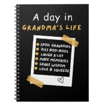 Notitieboek - Een dag in het leven van oma
