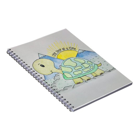 notitieboek "Eén stap voor een keer" (Rechterzijde)