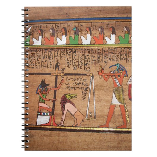 Notitieboek Egypte-Hieroglyphs (Voorkant)