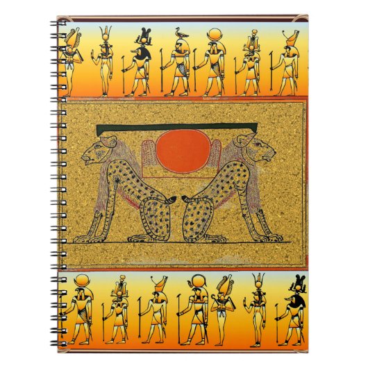 Notitieboek Egyptische goden (Voorkant)