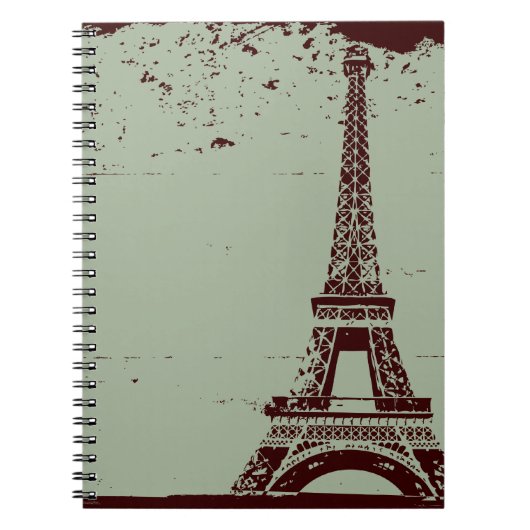 Notitieboek Eiffeltower (Voorkant)