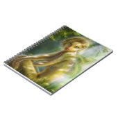 Notitieboek Elf in hout (Linkerzijde)