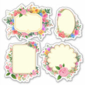 Notitieboek en journaal sticker (Voorkant)