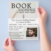 Notitieboek- en potloodschrijvers Boektekening Adv Flyer (Hand)