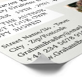 Notitieboek- en potloodschrijvers Boektekening Adv Poster (Hoek)