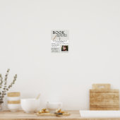 Notitieboek- en potloodschrijvers Boektekening Adv Poster (Keuken)