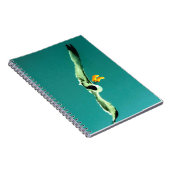 Notitieboek en schedel met regenlaarzen (Rechterzijde)