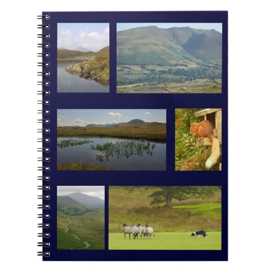 Notitieboek Engels Lake District (Voorkant)