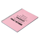Notitieboek familiegeschiedenis (pas uw kleur aan) (Linkerzijde)