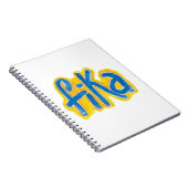 Notitieboek Fika Stippen (Rechterzijde)