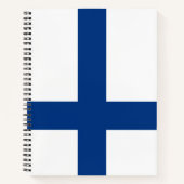 Notitieboek Finse vlag (Finland) (Voorkant)