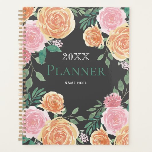 Notitieboek Floral Planner (Voorkant)