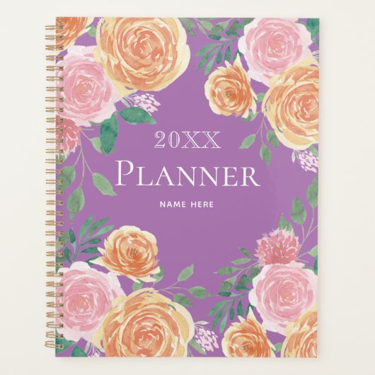 Notitieboek Floral Planner (Voorkant)