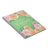 Notitieboek Floral Prayer (Rechterzijde)