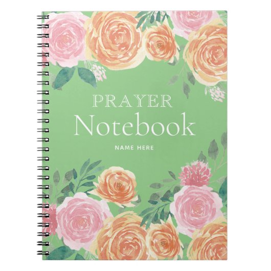 Notitieboek Floral Prayer (Voorkant)