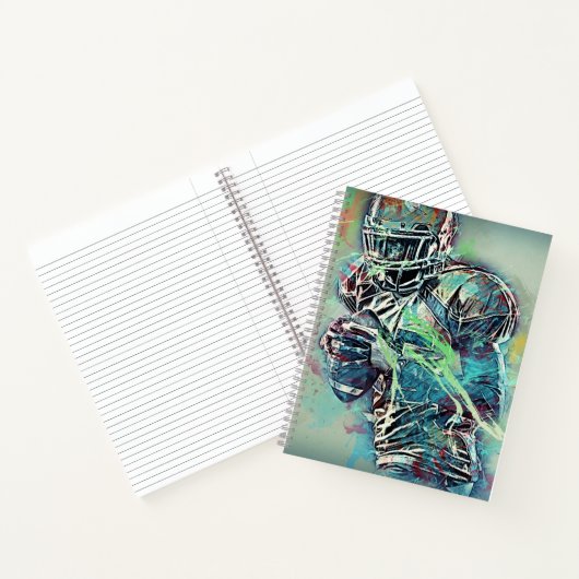 Notitieboek-Football Notitieboek (Binnen)