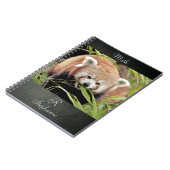 Notitieboek Foto: red panda, animal 0443. (Linkerzijde)