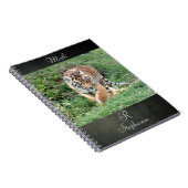 notitieboek Fototijger, dieren. (Rechterzijde)