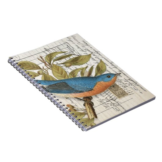  Notitieboek Franse Bluebird Spiral Journal (Rechterzijde)
