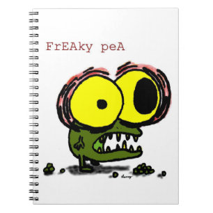Notitieboek Freaky Pea