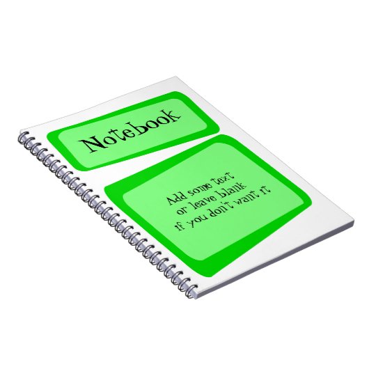 Notitieboek gekromde vierkantjes (Rechterzijde)