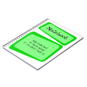 Notitieboek gekromde vierkantjes (Linkerzijde)