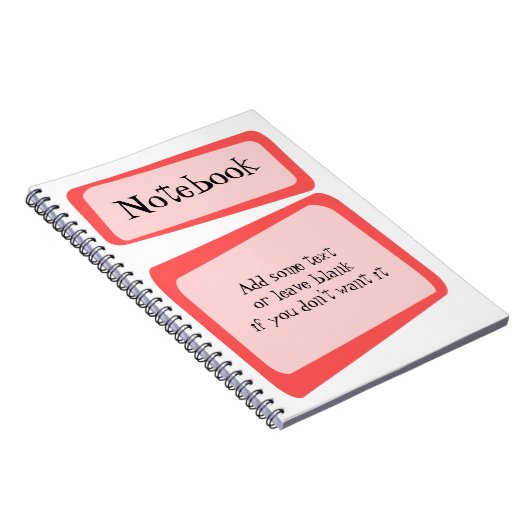 Notitieboek gekromde vierkantjes (Rechterzijde)