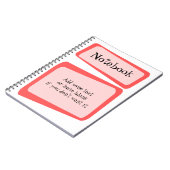 Notitieboek gekromde vierkantjes (Linkerzijde)