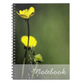 Notitieboek Gele bloemen (Voorkant)