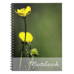 Notitieboek Gele bloemen