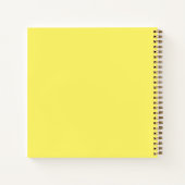 Notitieboek - Gele Veerpen (Achterkant)