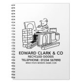 Notitieboek gerecycleerde goederen (Voorkant)