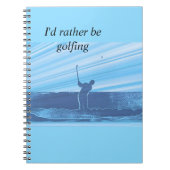 Notitieboek-Golf Notitieboek (Voorkant)