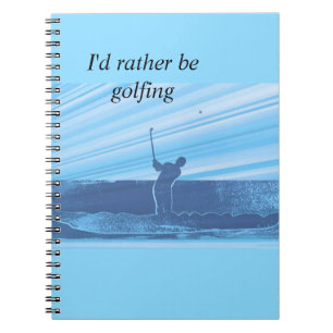 Notitieboek-Golf Notitieboek