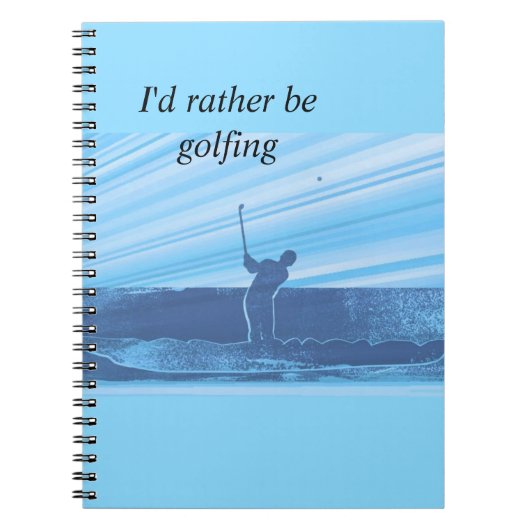 Notitieboek-Golf Notitieboek (Voorkant)