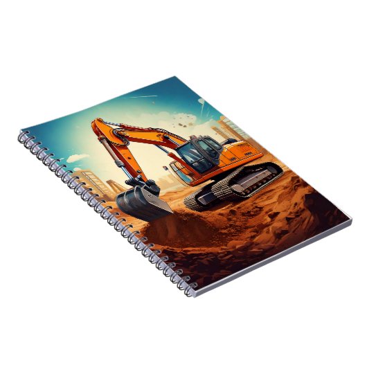 Notitieboek - graafmachine (Rechterzijde)